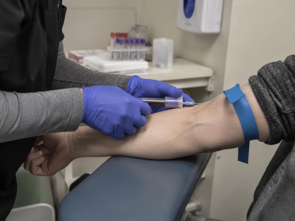Lab testing supplies representing baseline blood work before treatment